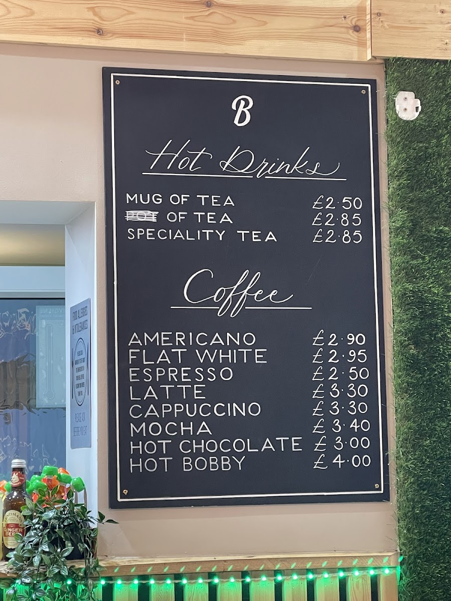 Bobby's Ice Cream Parlour Photo Menu 6