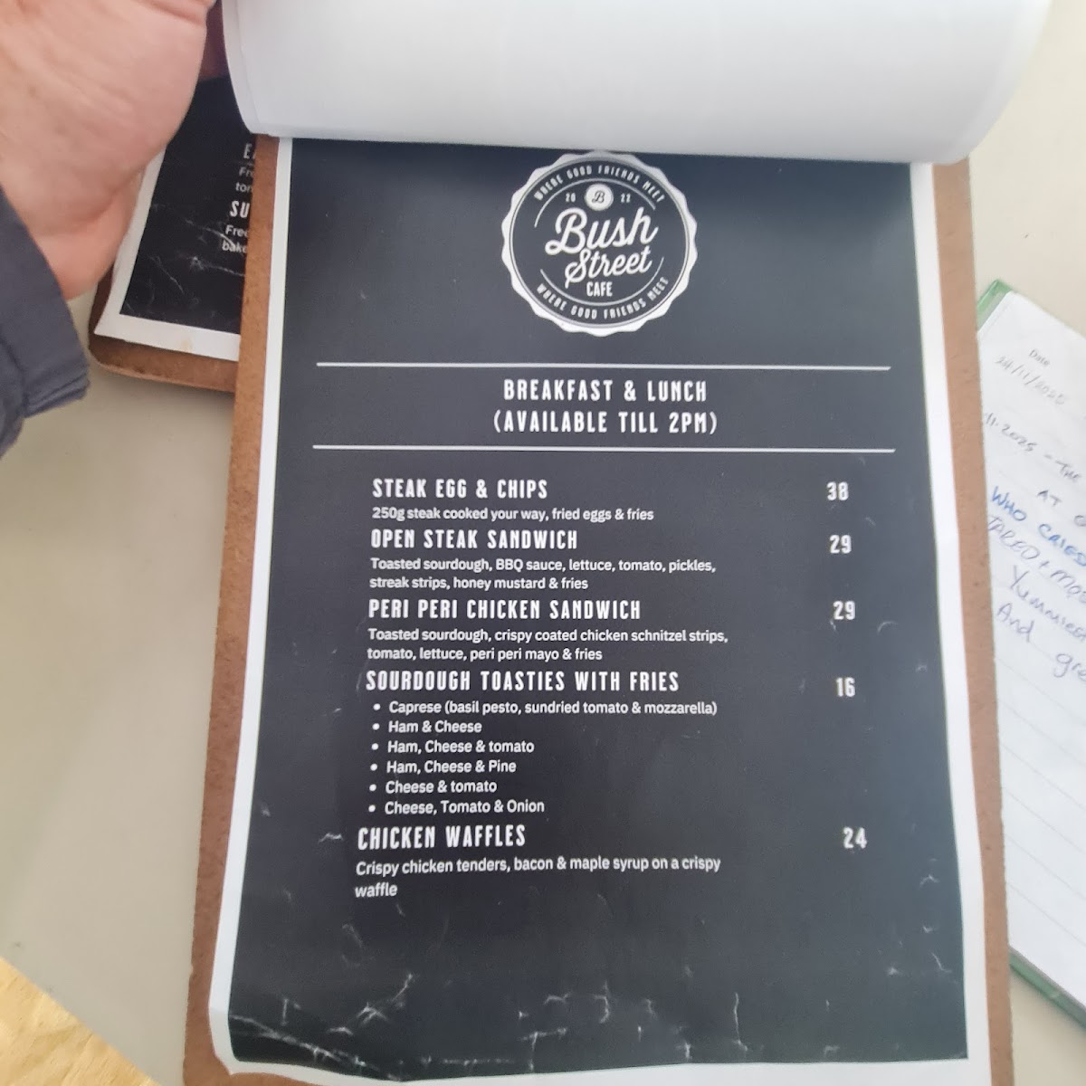 Bush Street Cafe Photo Menu 7
