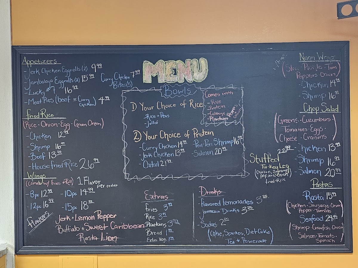Jerk City Grille Photo Menu 4