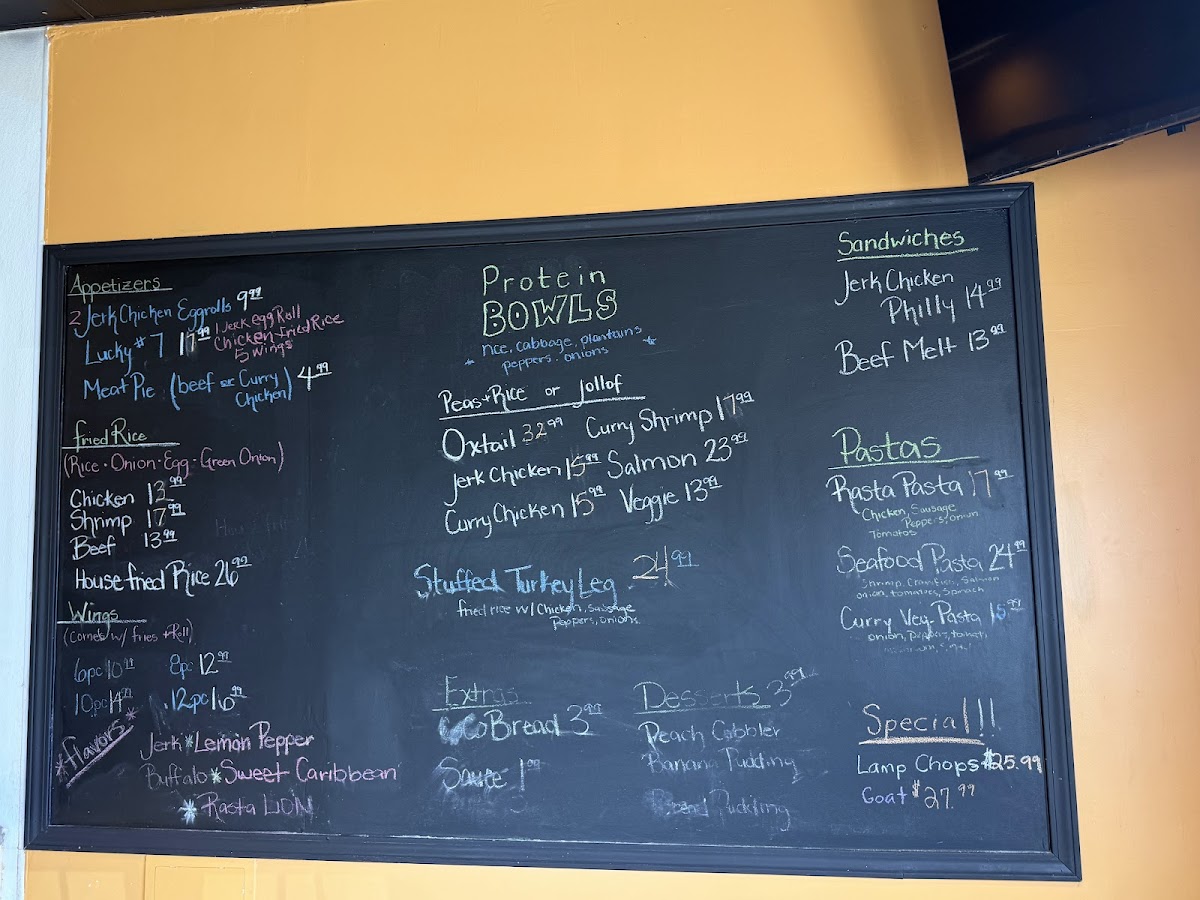 Jerk City Grille Photo Menu 5