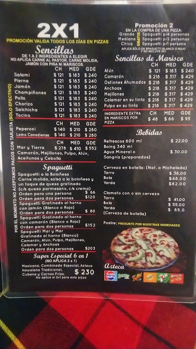 Charly pizza Photo Menu 2