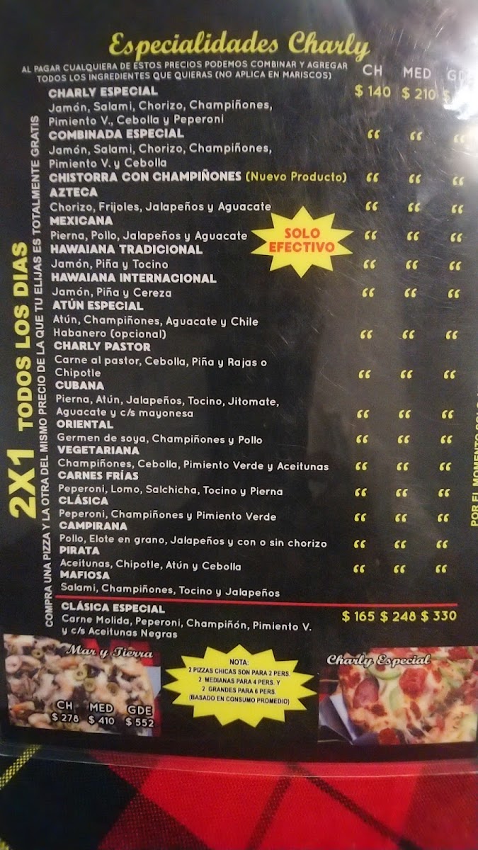 Charly pizza Photo Menu 3