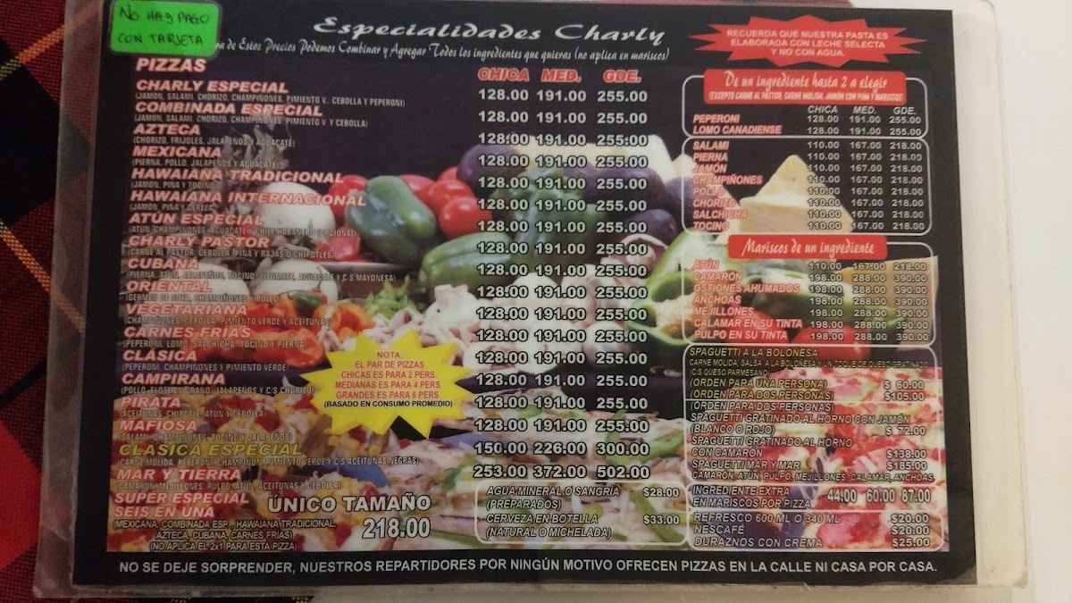 Charly pizza Photo Menu 6