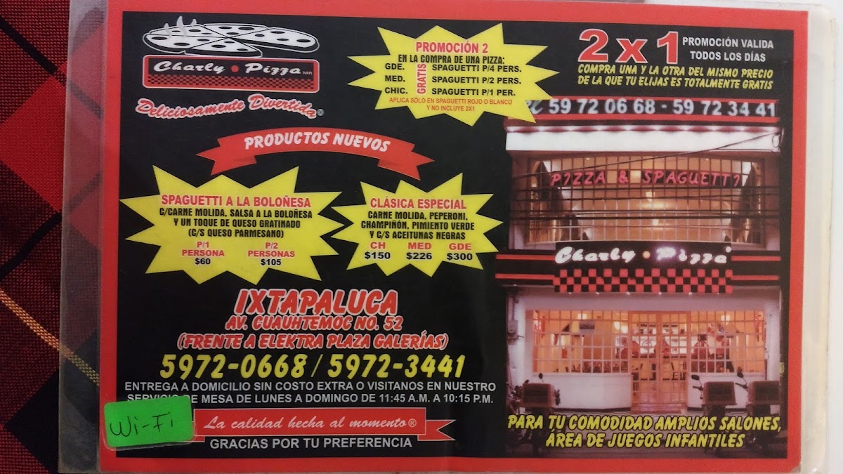 Charly pizza Photo Menu 9