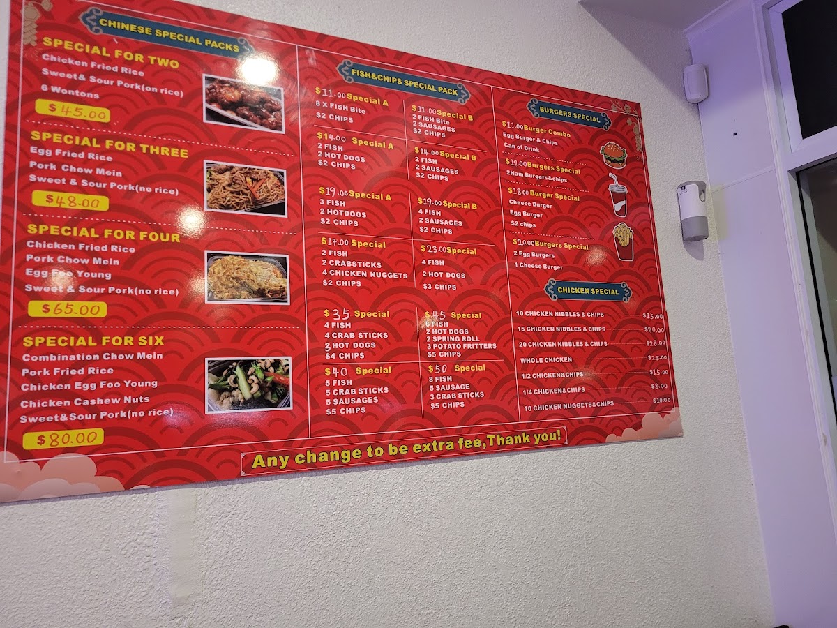 Larry's Takeaways Photo Menu 2