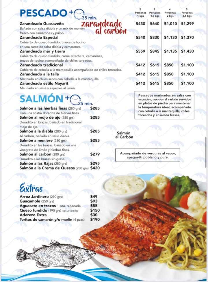 El Camarón Guasaveño Chicoloapan. Photo Menu 2
