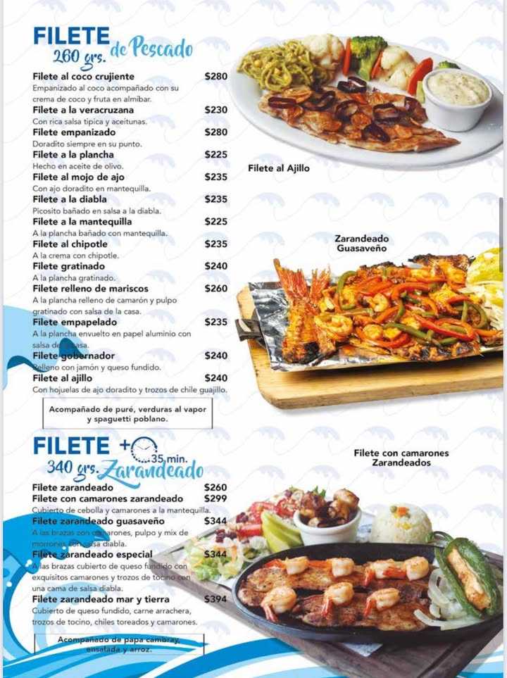 El Camarón Guasaveño Chicoloapan. Photo Menu 3
