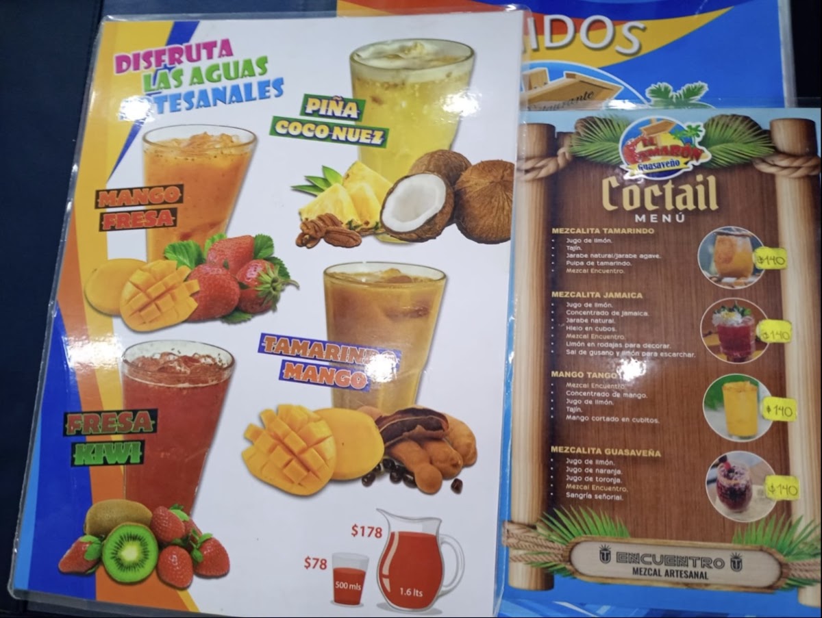 El Camarón Guasaveño Chicoloapan. Photo Menu 4