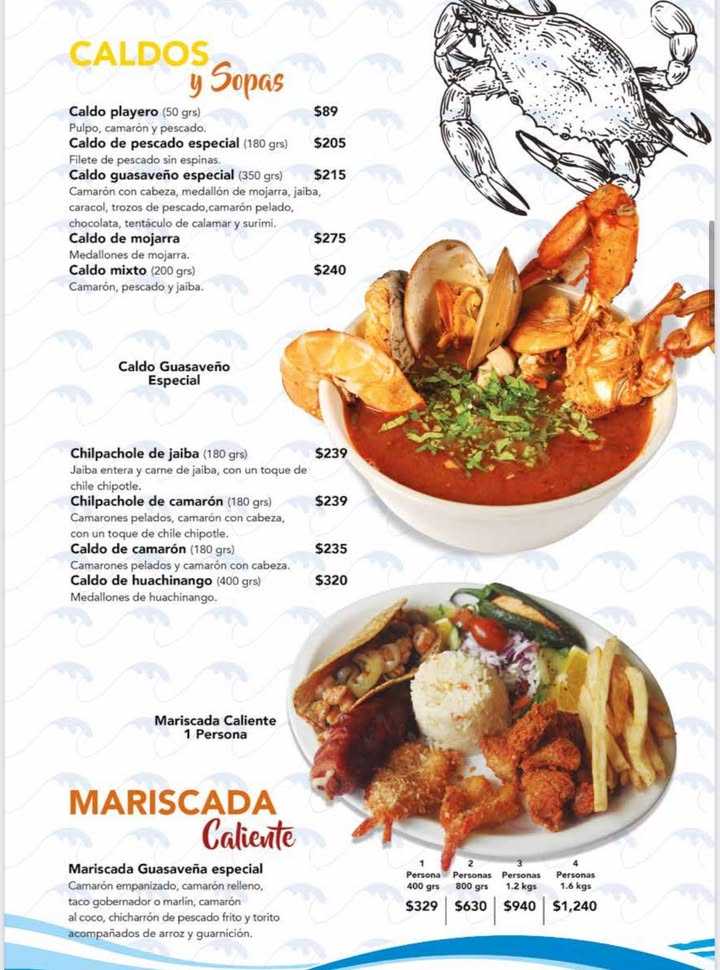 El Camarón Guasaveño Chicoloapan. Photo Menu 9