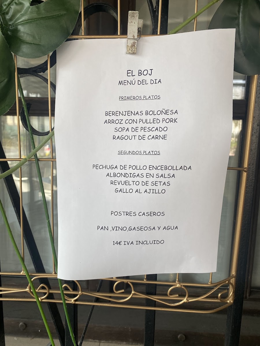 El Boj Restaurante Photo Menu 4