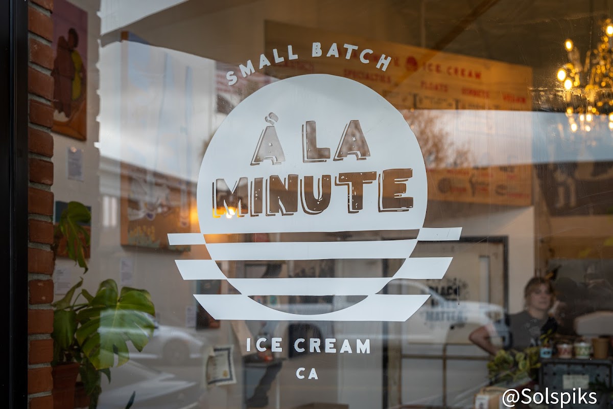 à la Minute Ice Cream
