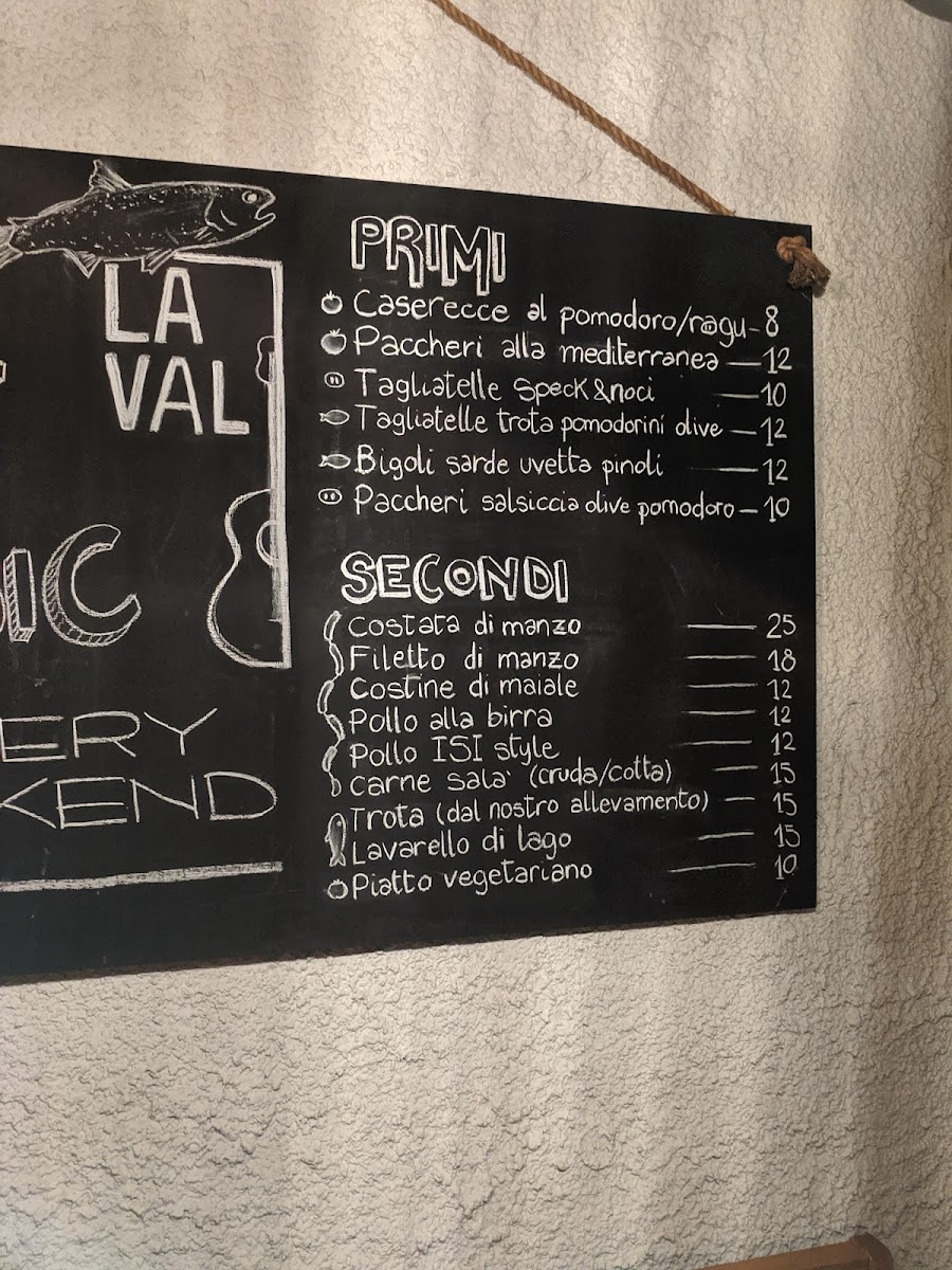 Trattoria La Val Photo Menu 3