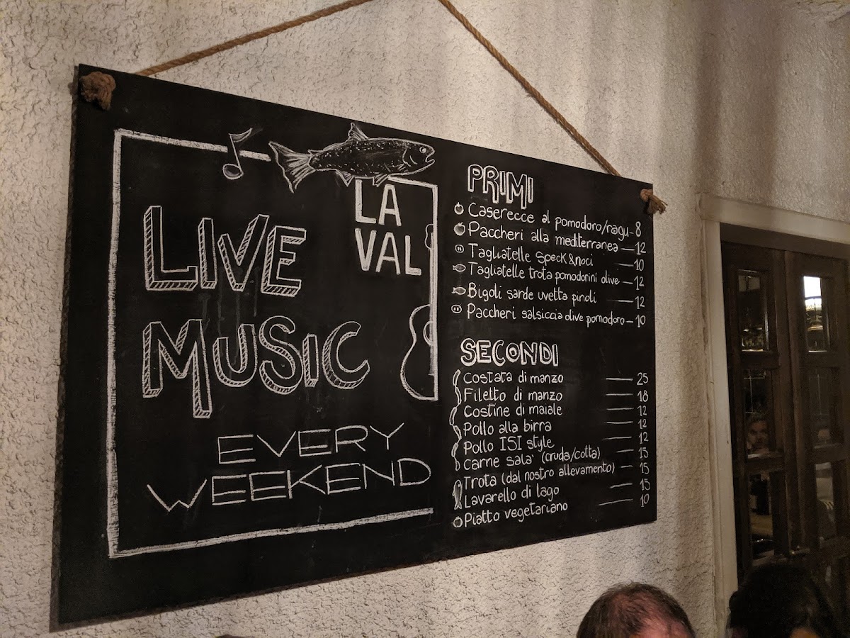 Trattoria La Val Photo Menu 5