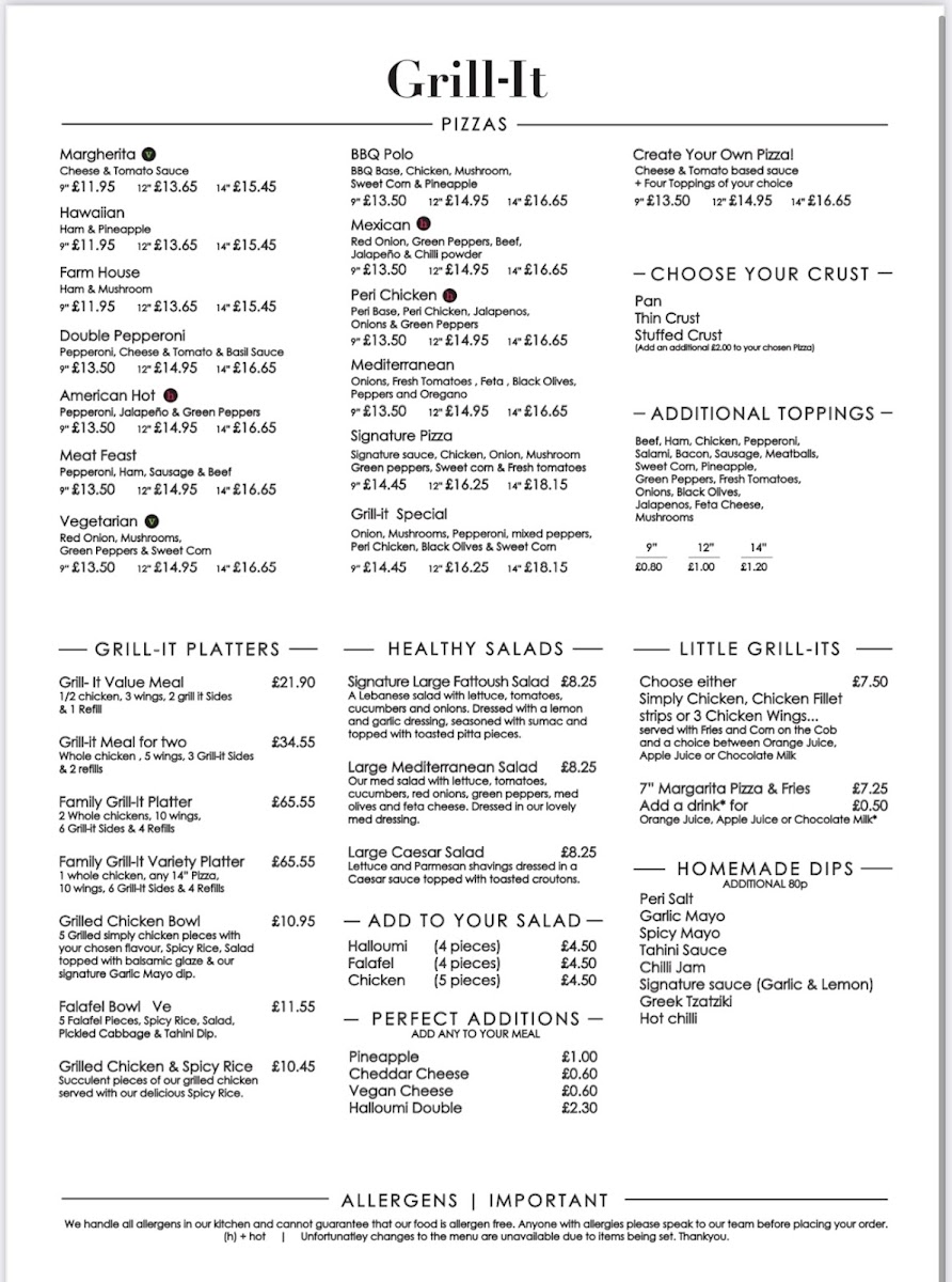Grill-It Stafford Road Photo Menu 4