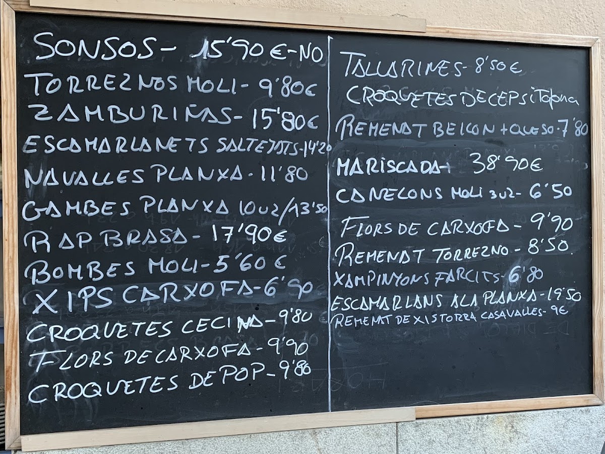 Restaurant Braseria El Molí de Vent Photo Menu 9