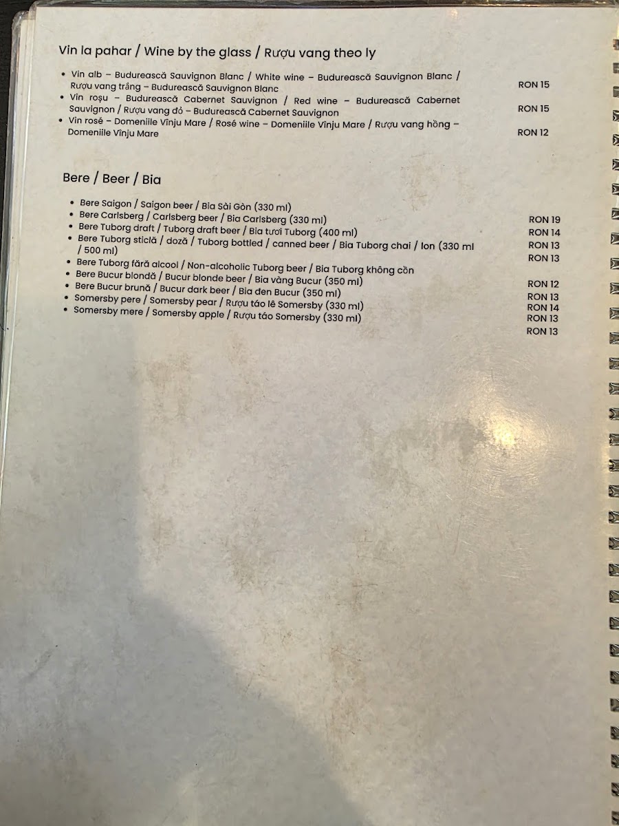 Bep Viet Photo Menu 1
