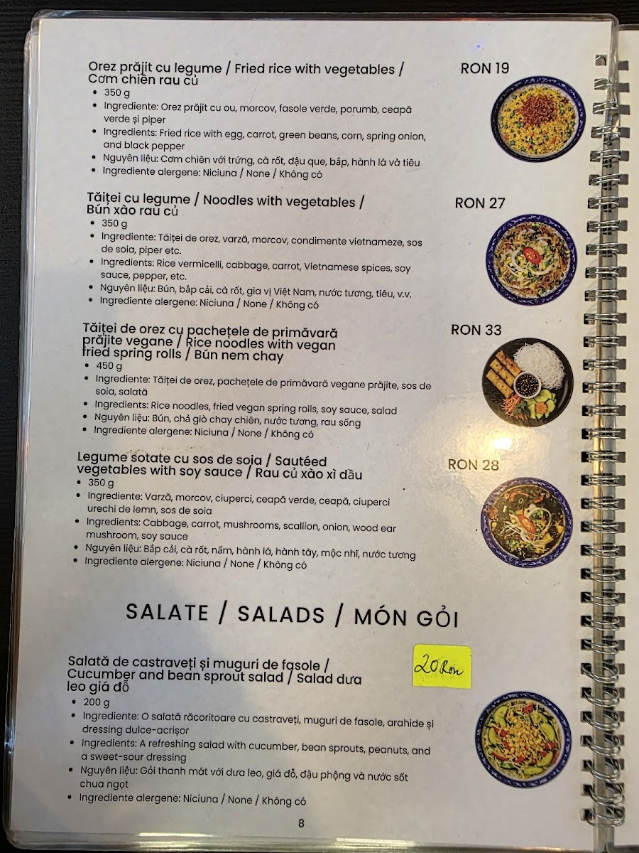 Bep Viet Photo Menu 6