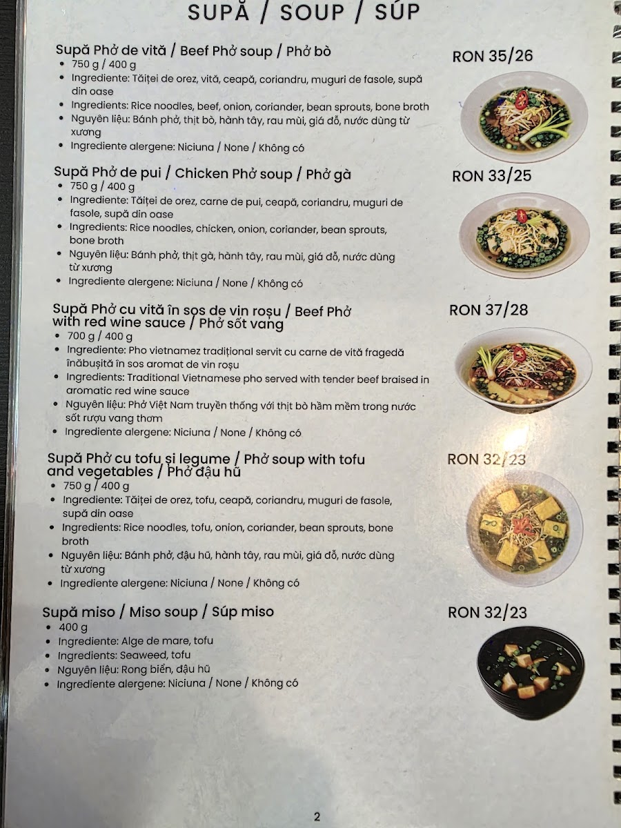Bep Viet Photo Menu 7