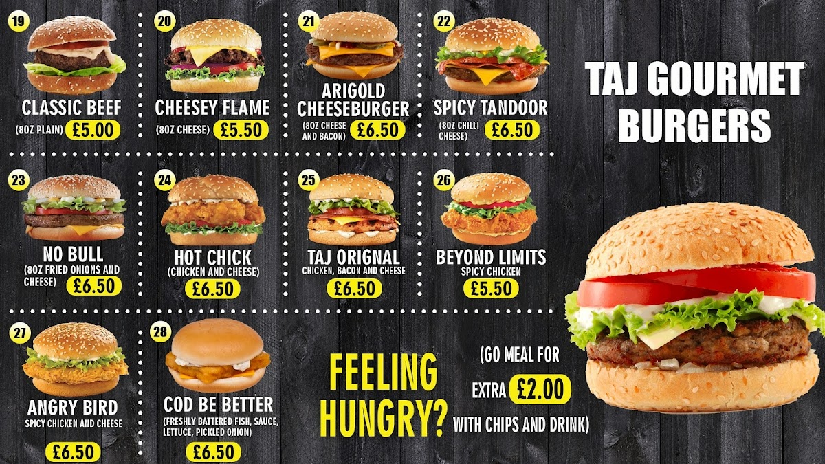 Tazza Takeway Photo Menu 3