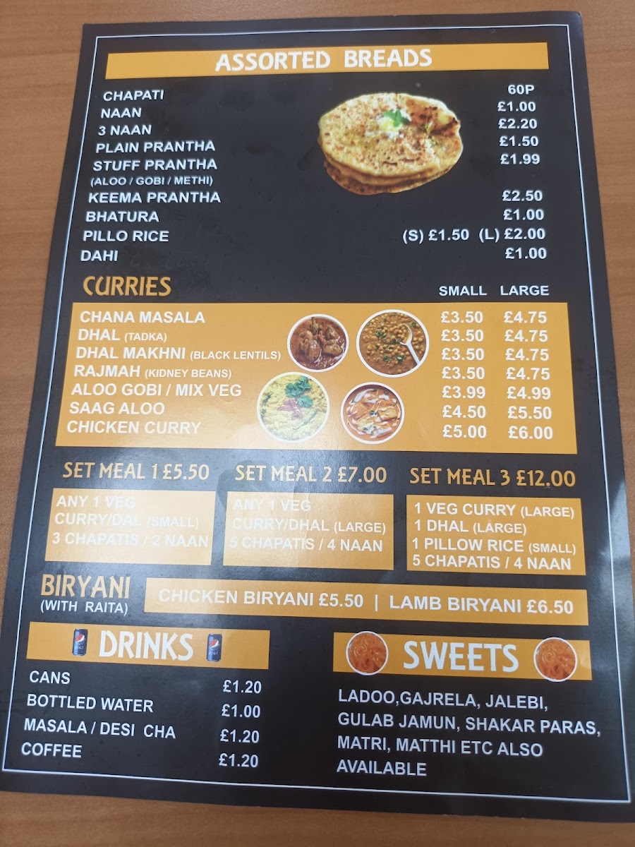 Tazza Takeway Photo Menu 8