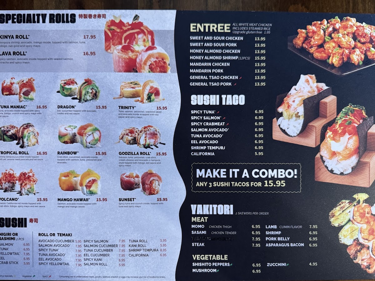 Kinya Ramen - Meridian Photo Menu 10