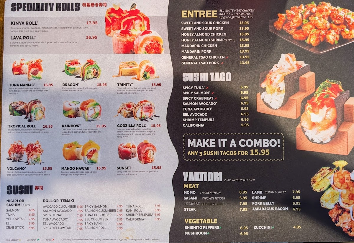 Kinya Ramen - Meridian Photo Menu 8