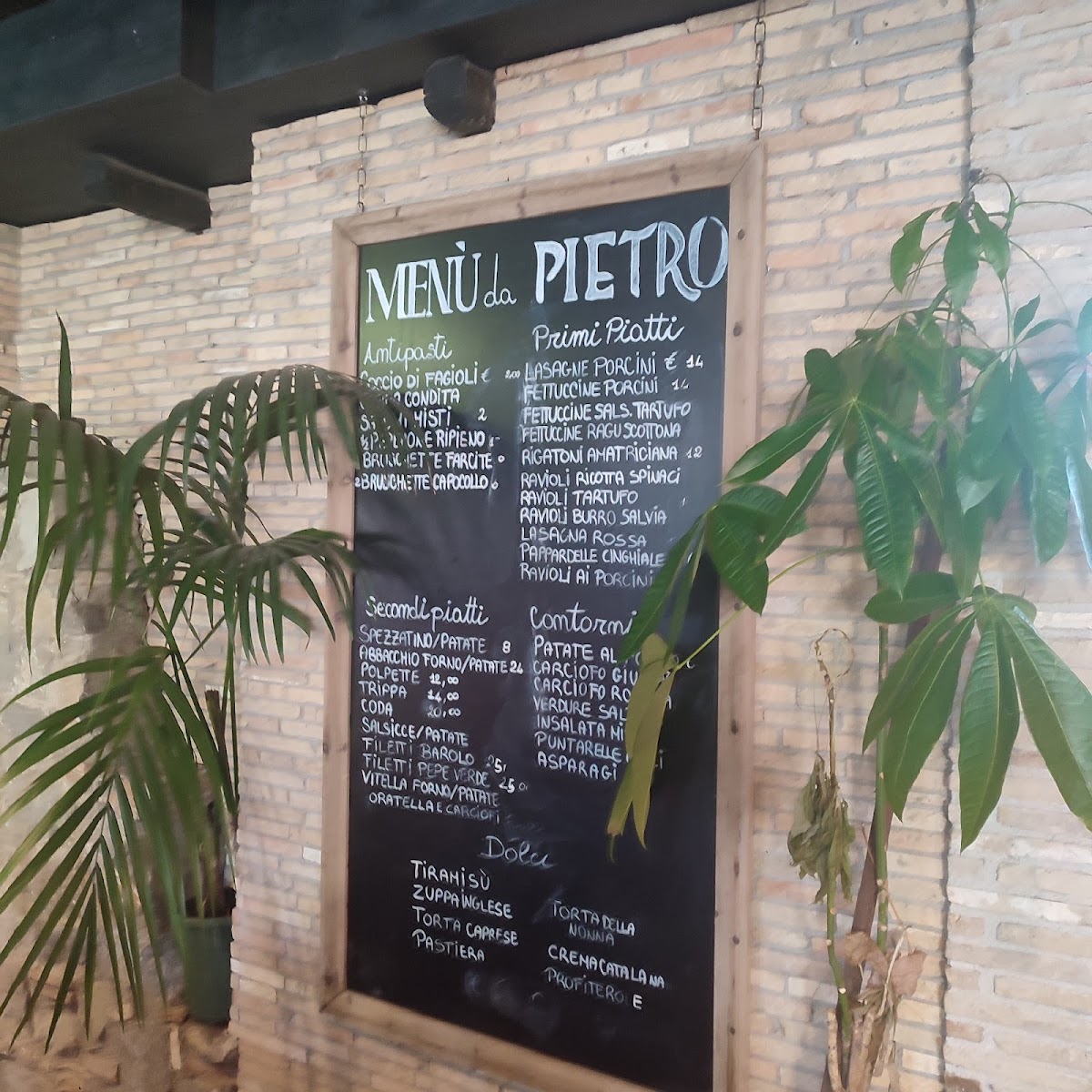 Antica Osteria Da Pietro Photo Menu 2