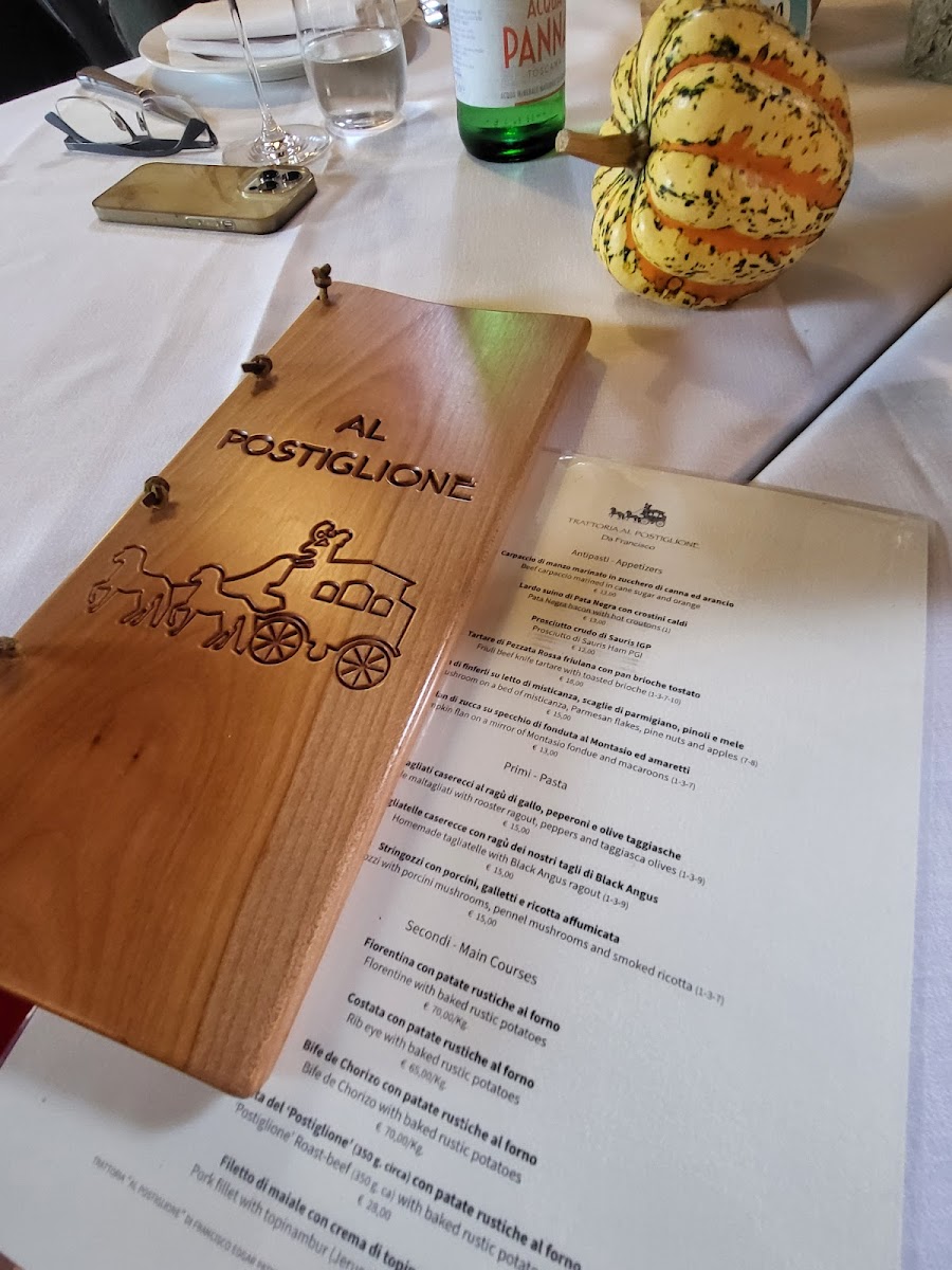 Trattoria Al Postiglione Photo Menu 8