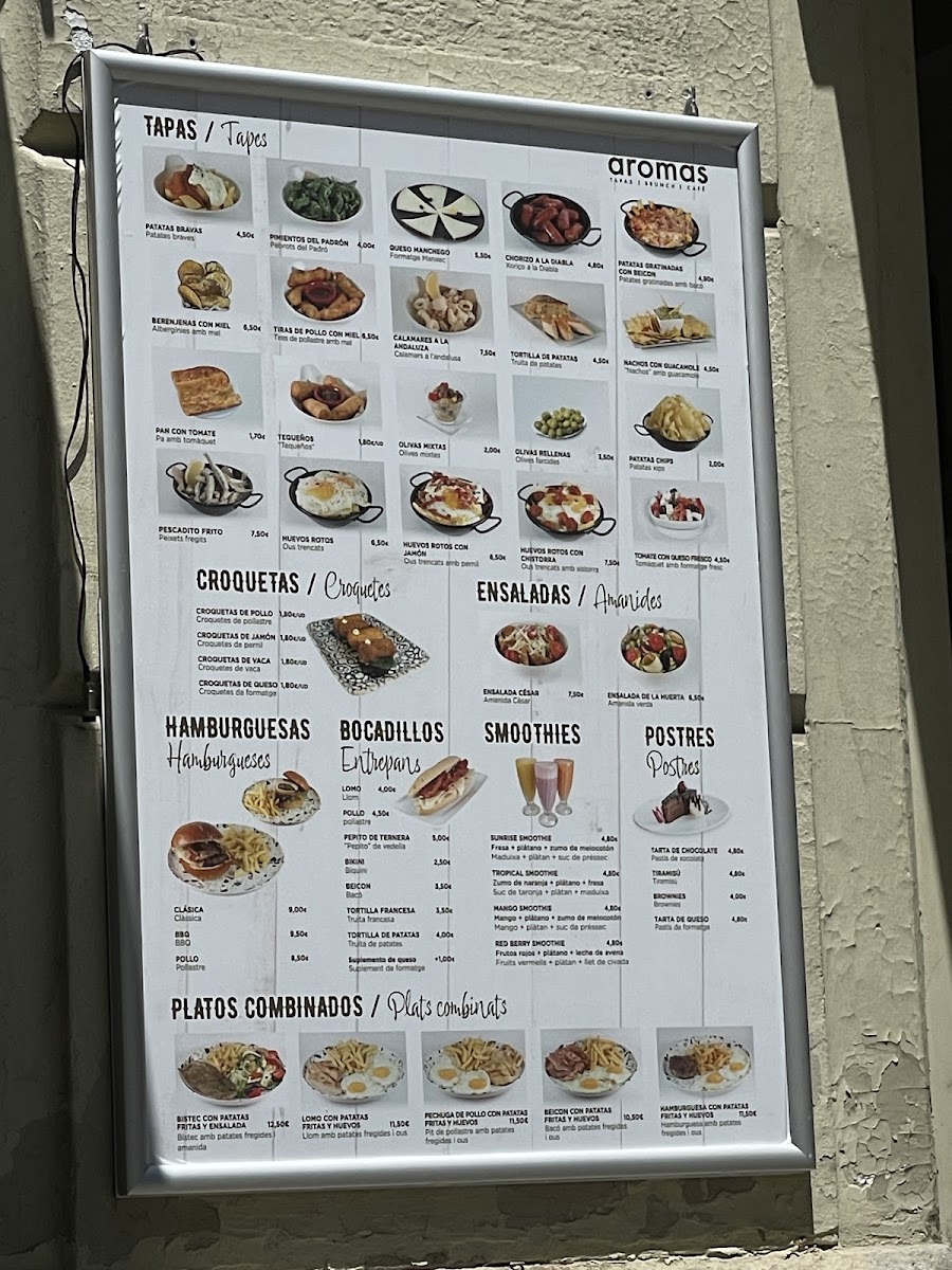 Aromas Photo Menu 2