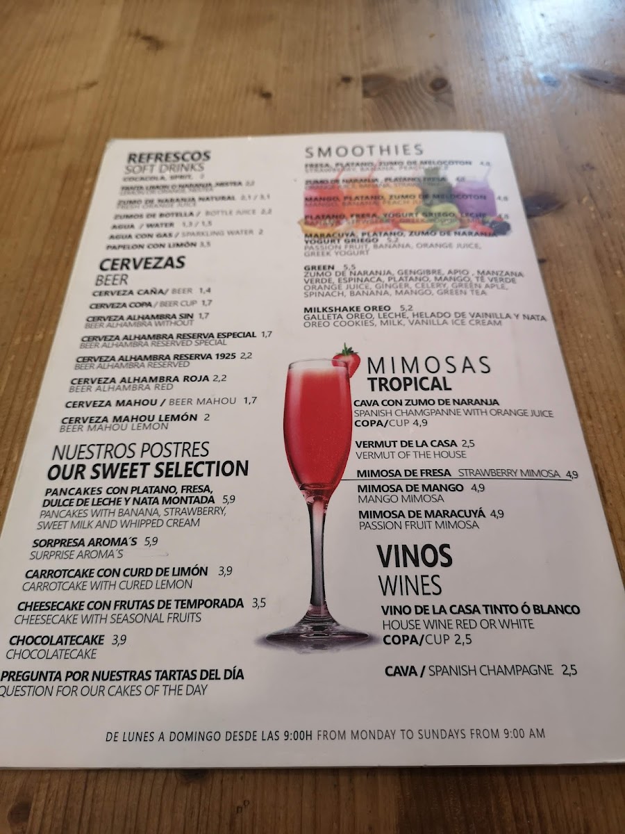 Aromas Photo Menu 4