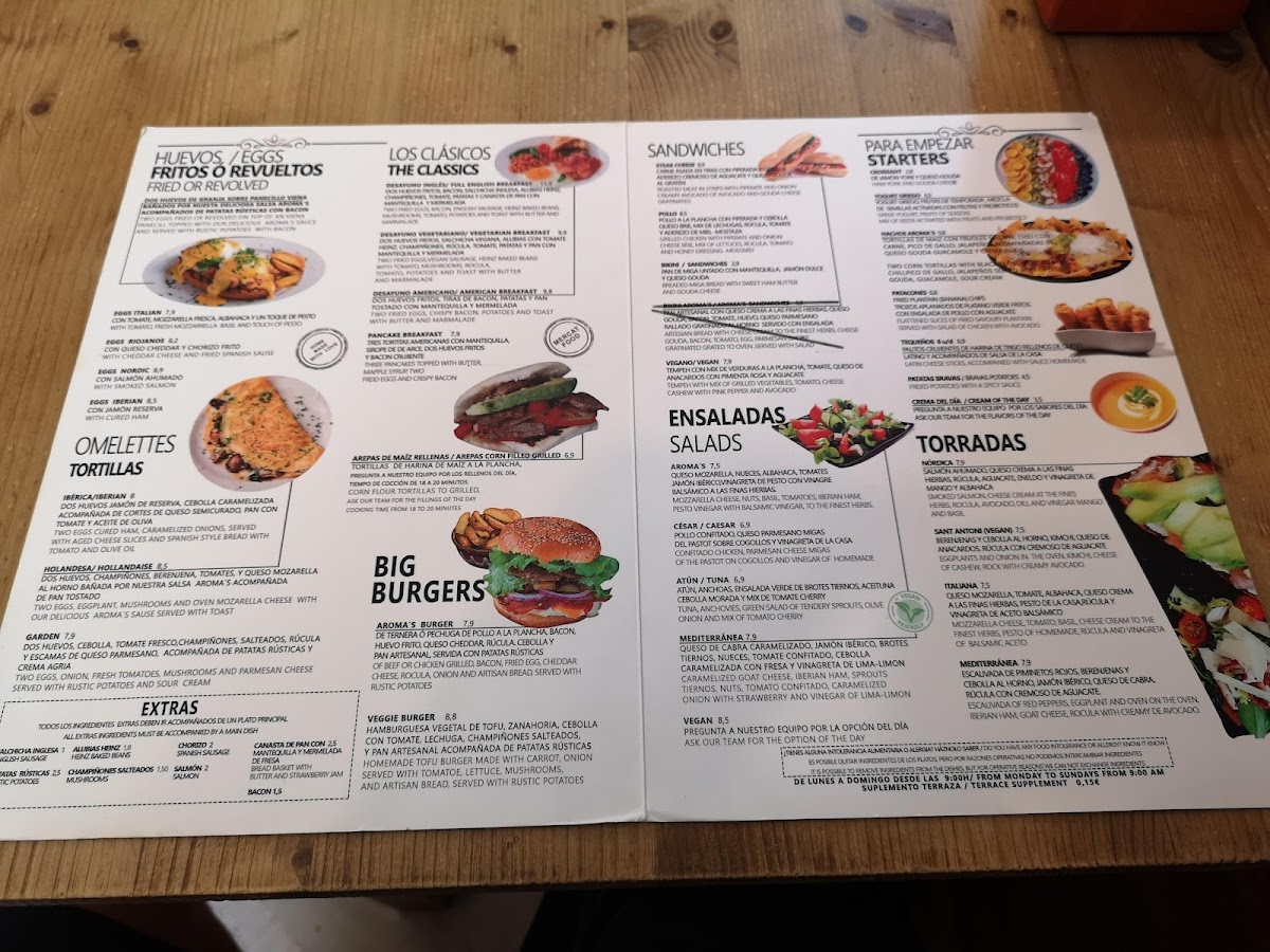 Aromas Photo Menu 6
