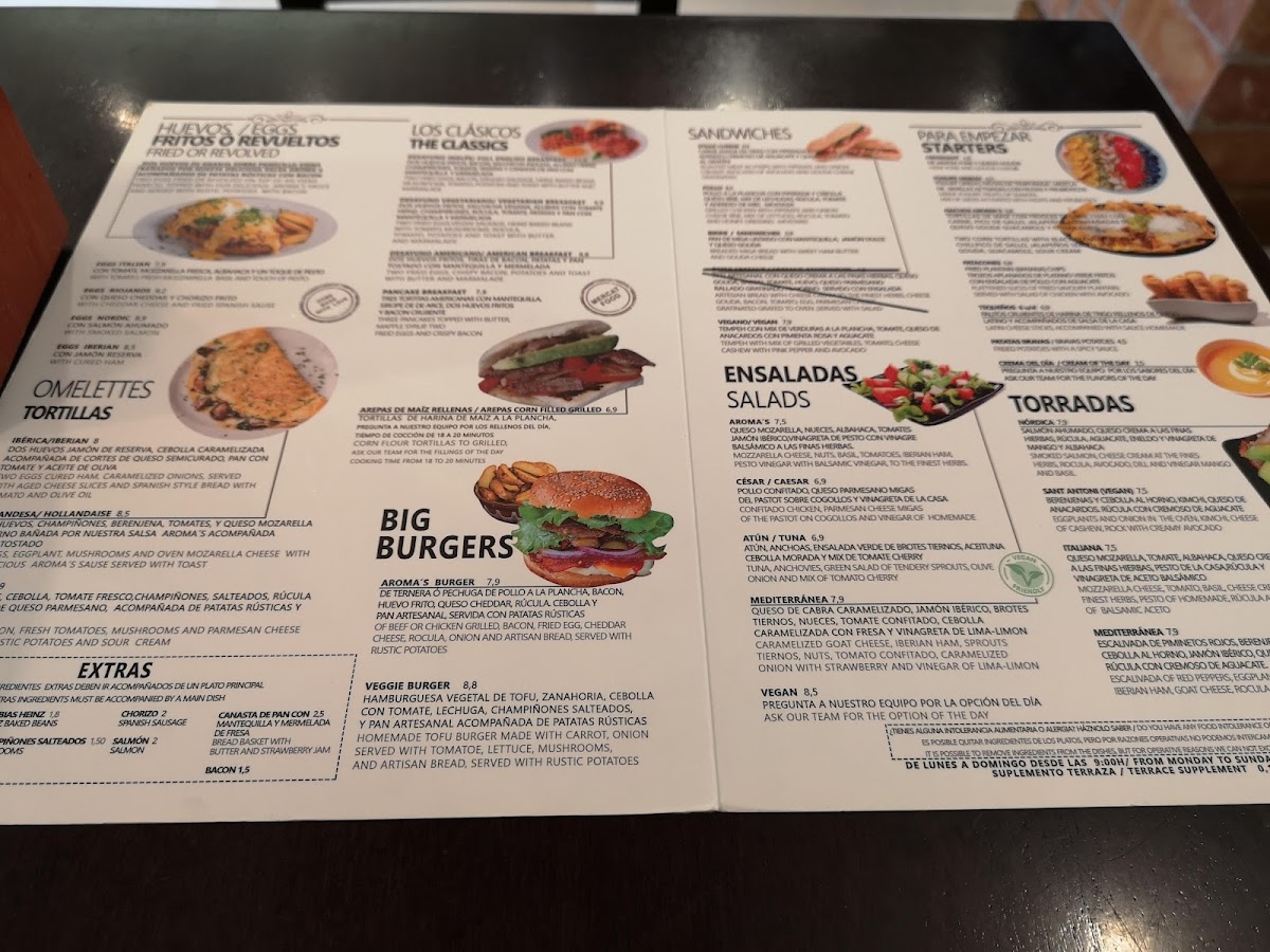 Aromas Photo Menu 9