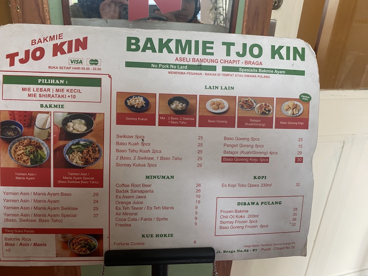 Bakmie Tjo Kin (Braga) Photo Menu 10