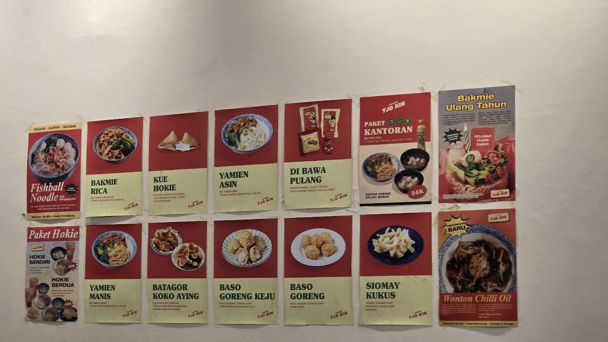 Bakmie Tjo Kin (Braga) Photo Menu 5