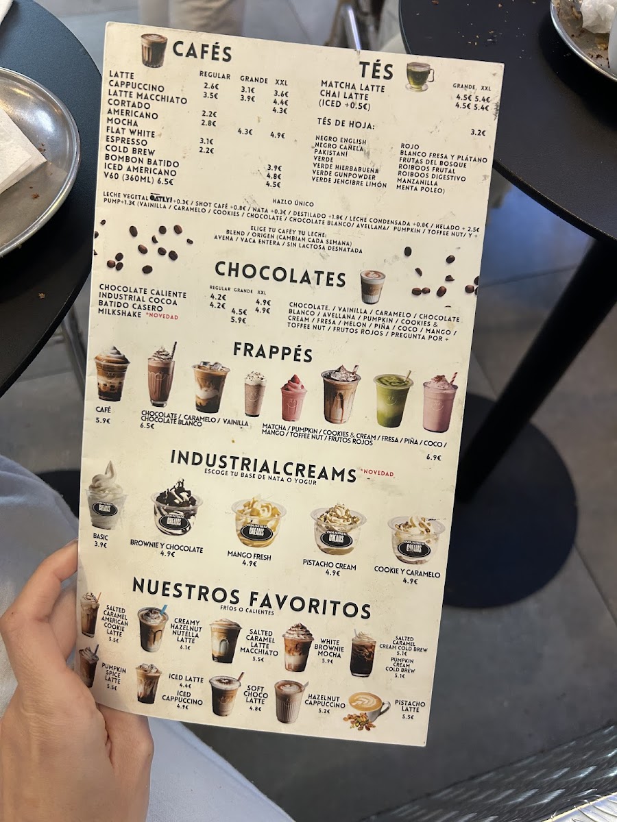 Industrial Coffee Photo Menu 3