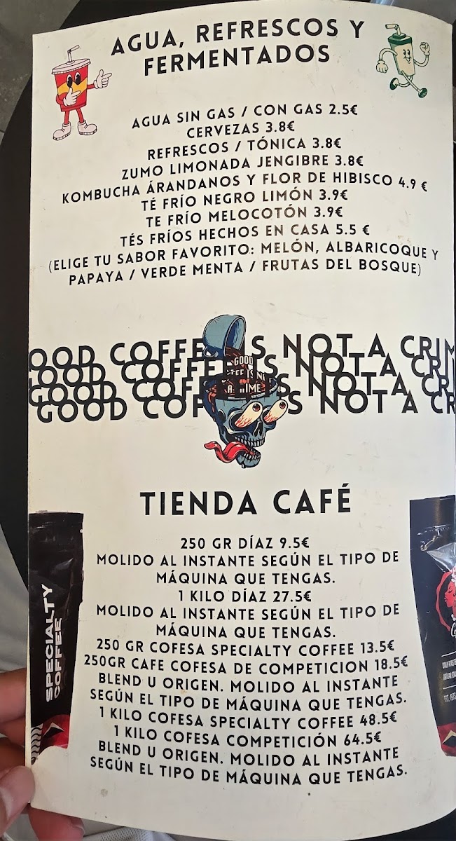 Industrial Coffee Photo Menu 6