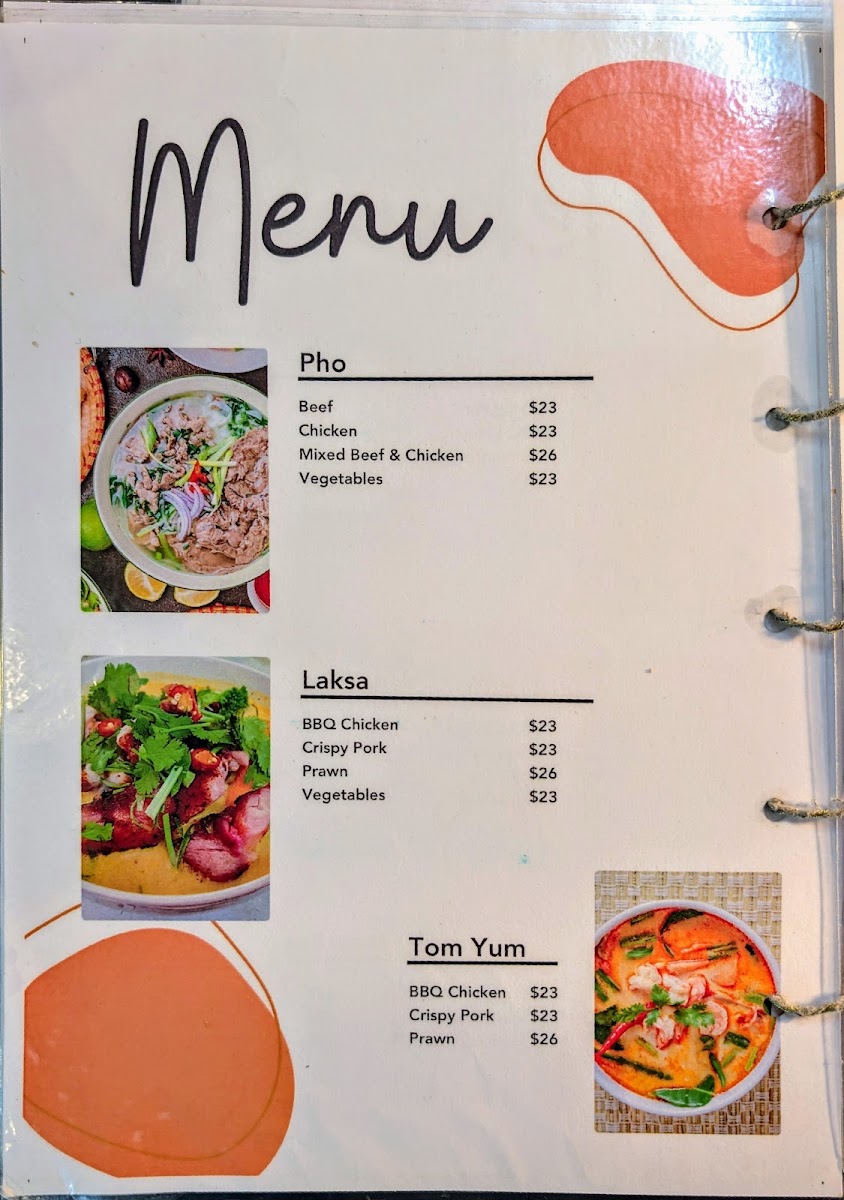 Pho Home Photo Menu 5