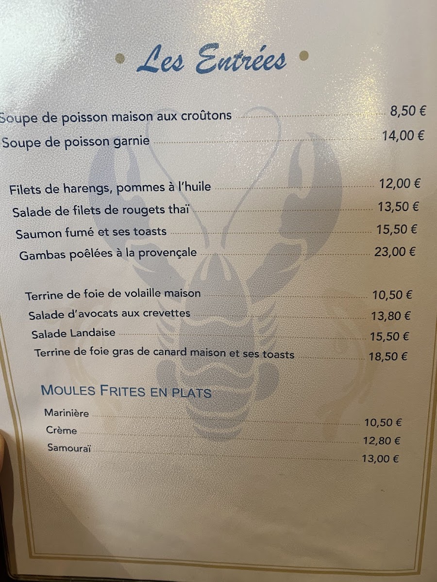 La Plaisance Photo Menu 10