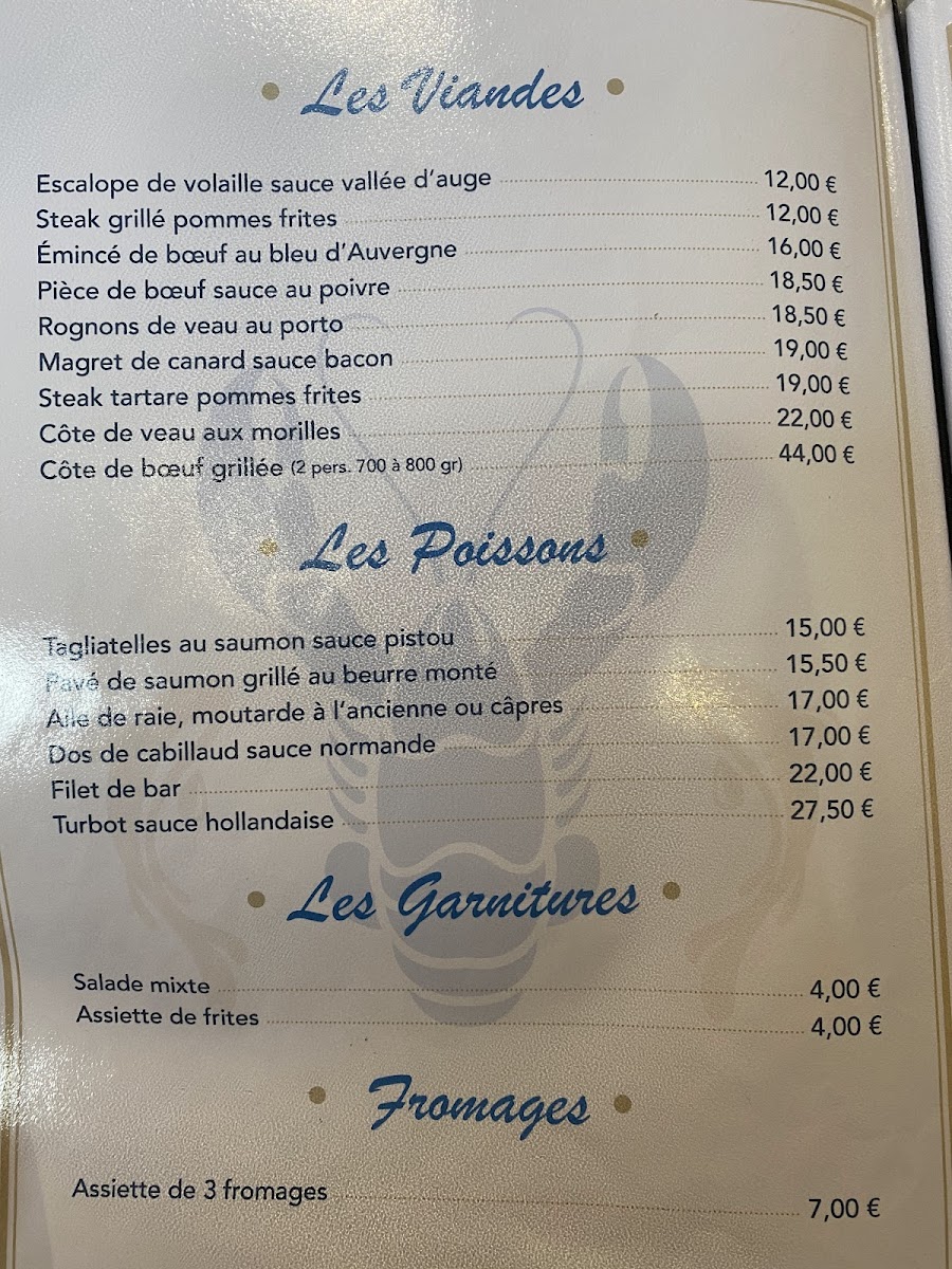 La Plaisance Photo Menu 2