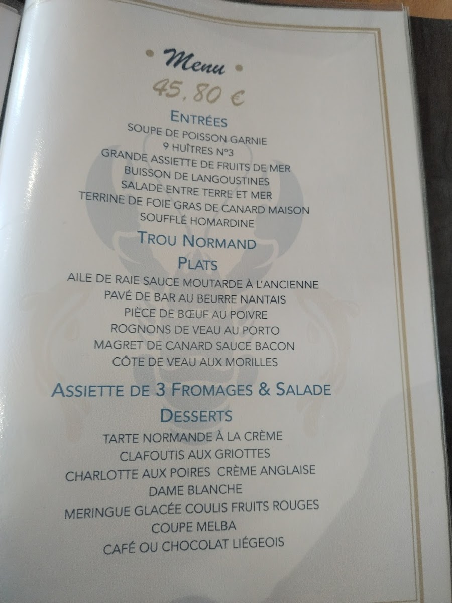 La Plaisance Photo Menu 6