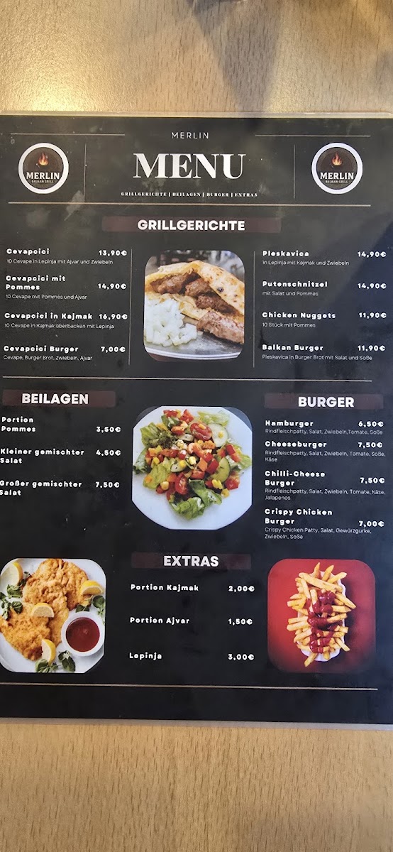 Merlin Balkan Grill Photo Menu 5