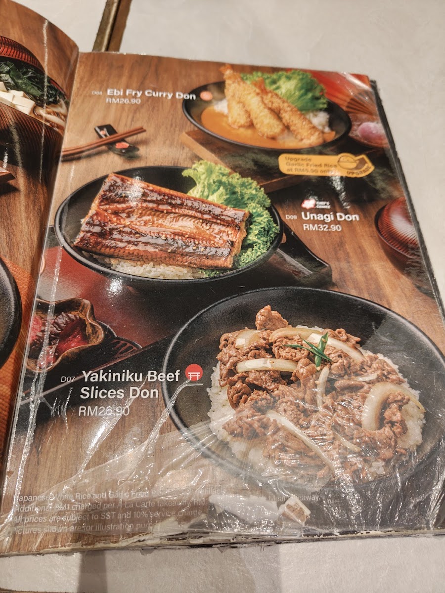 Torii Teppanyaki • The Exchange TRX Photo Menu 5