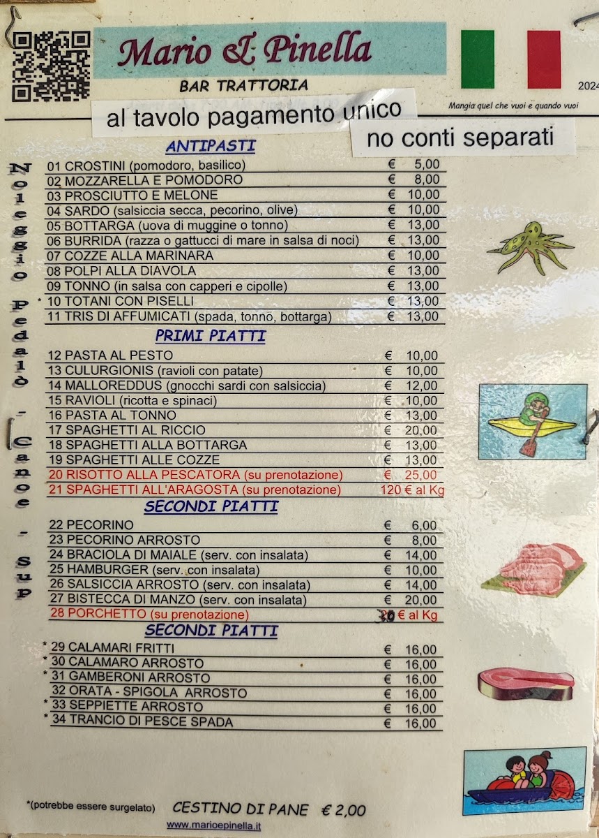 Mario & Pinella 2.0 Photo Menu 3