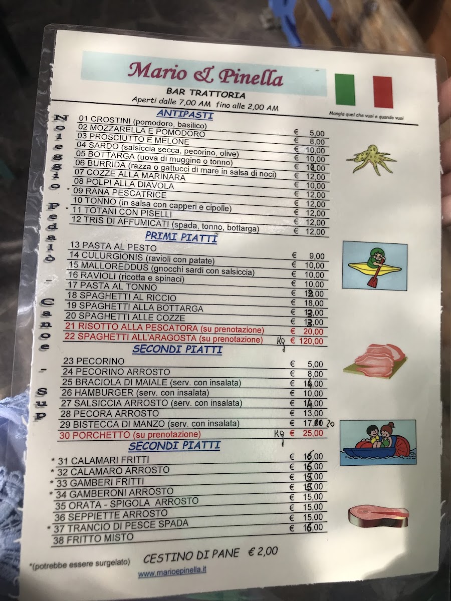 Mario & Pinella 2.0 Photo Menu 5