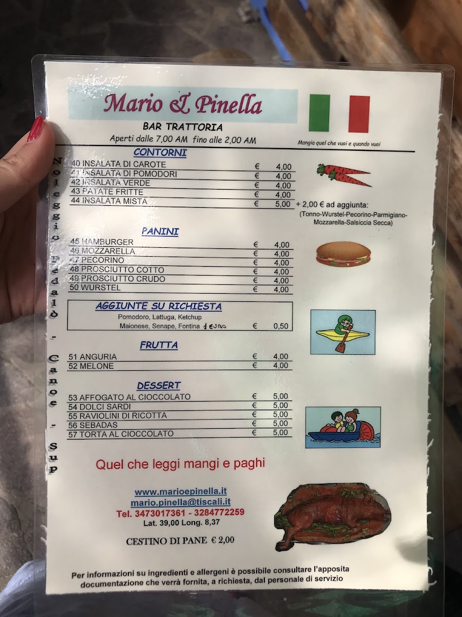 Mario & Pinella 2.0 Photo Menu 6