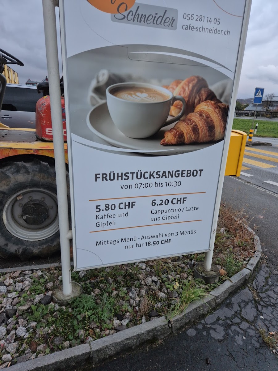 Café Schneider Photo Menu 3