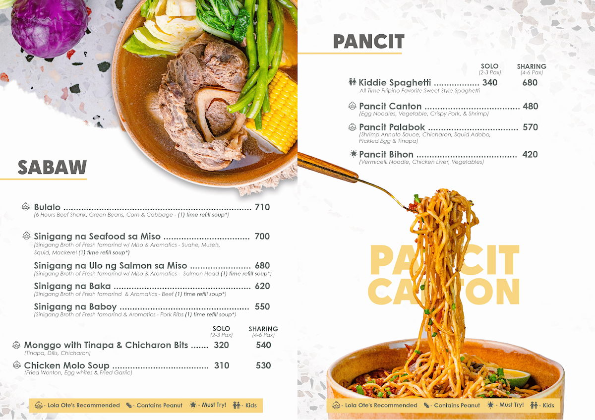 Lola Ote Restaurant Photo Menu 6