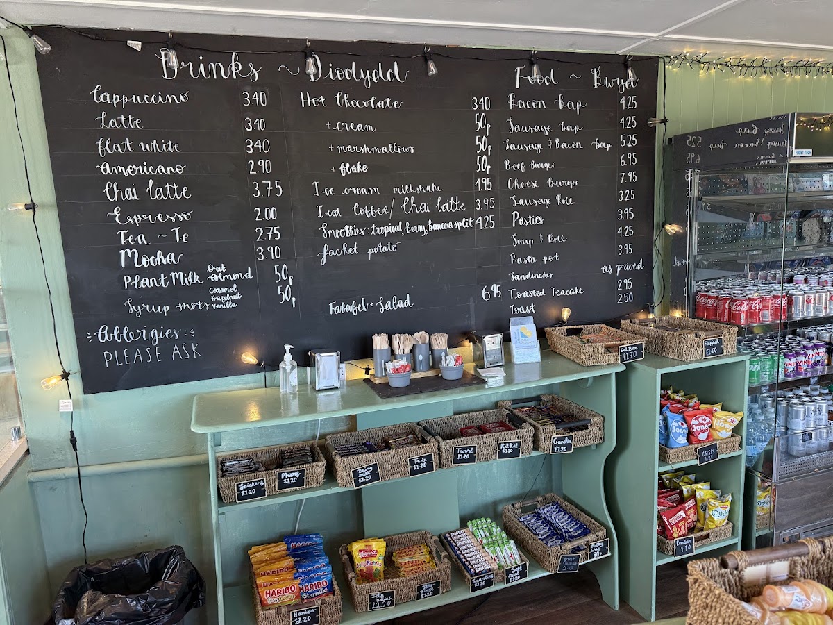 Caffi Traeth Abersoch Photo Menu 2