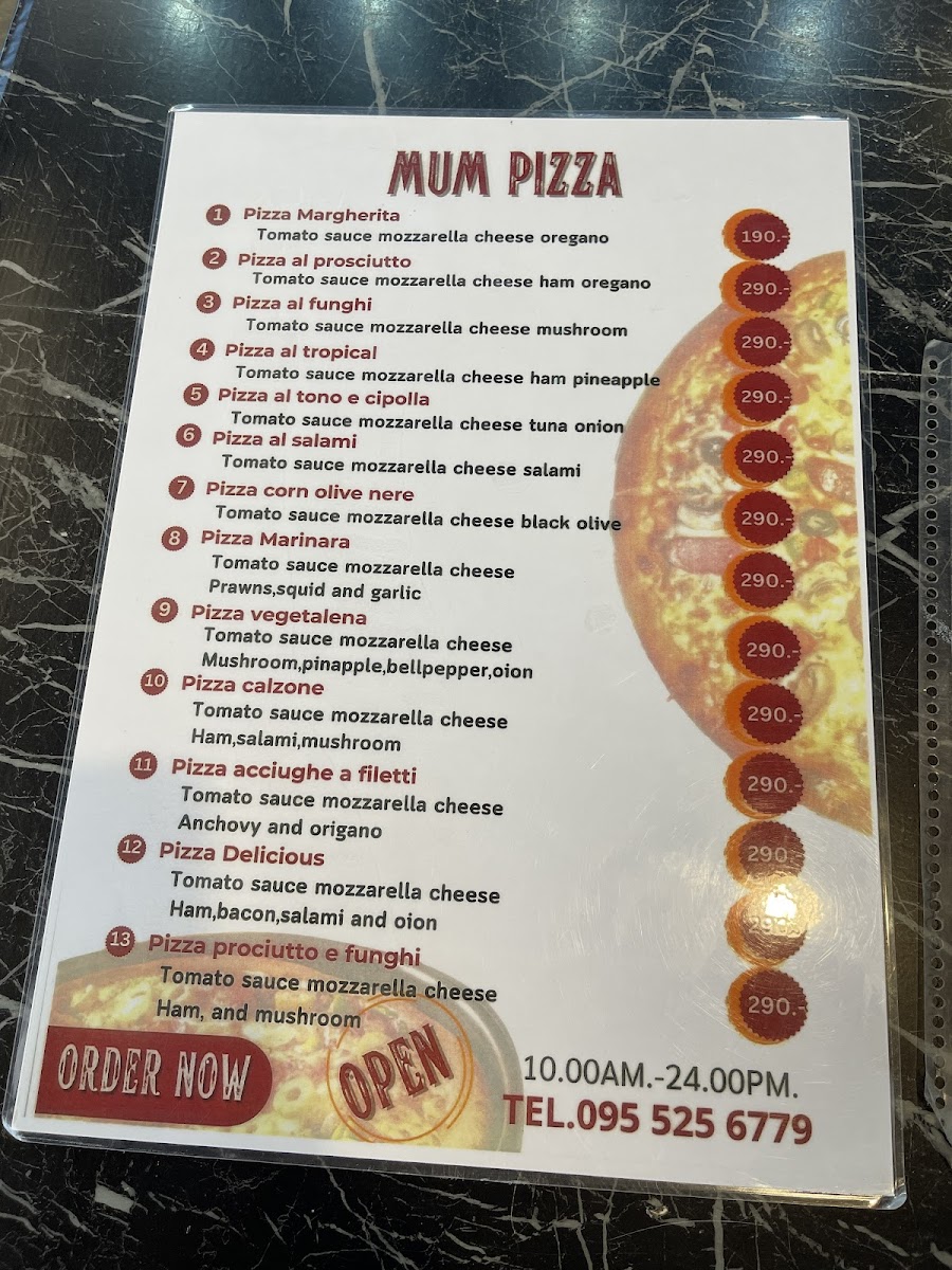 MUM Pizza ( Naiyang 1 ) Photo Menu 8
