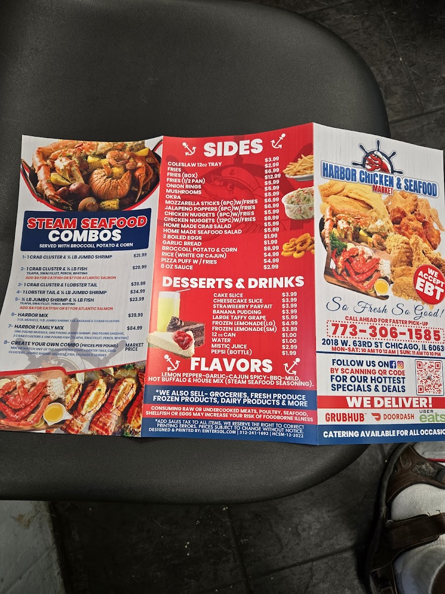 Harbor Chicken & Seafood Market Photo Menu 10